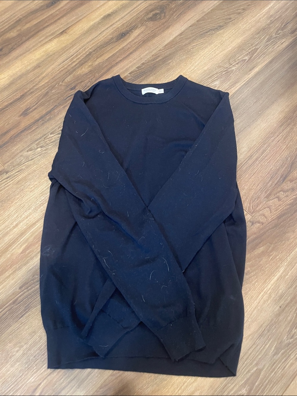 Suitsupply Navy Crewneck Sweater